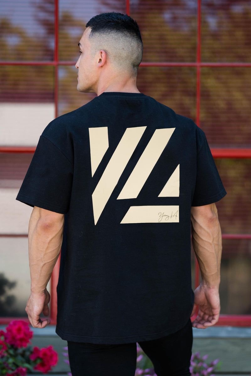 YoungLA 413 Oversized Bloc Shirts Black | DC2480-375