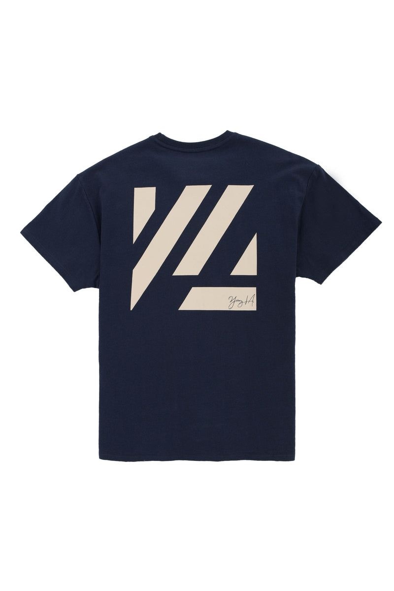 YoungLA 413 Oversized Bloc Shirts Navy | PW3784-165