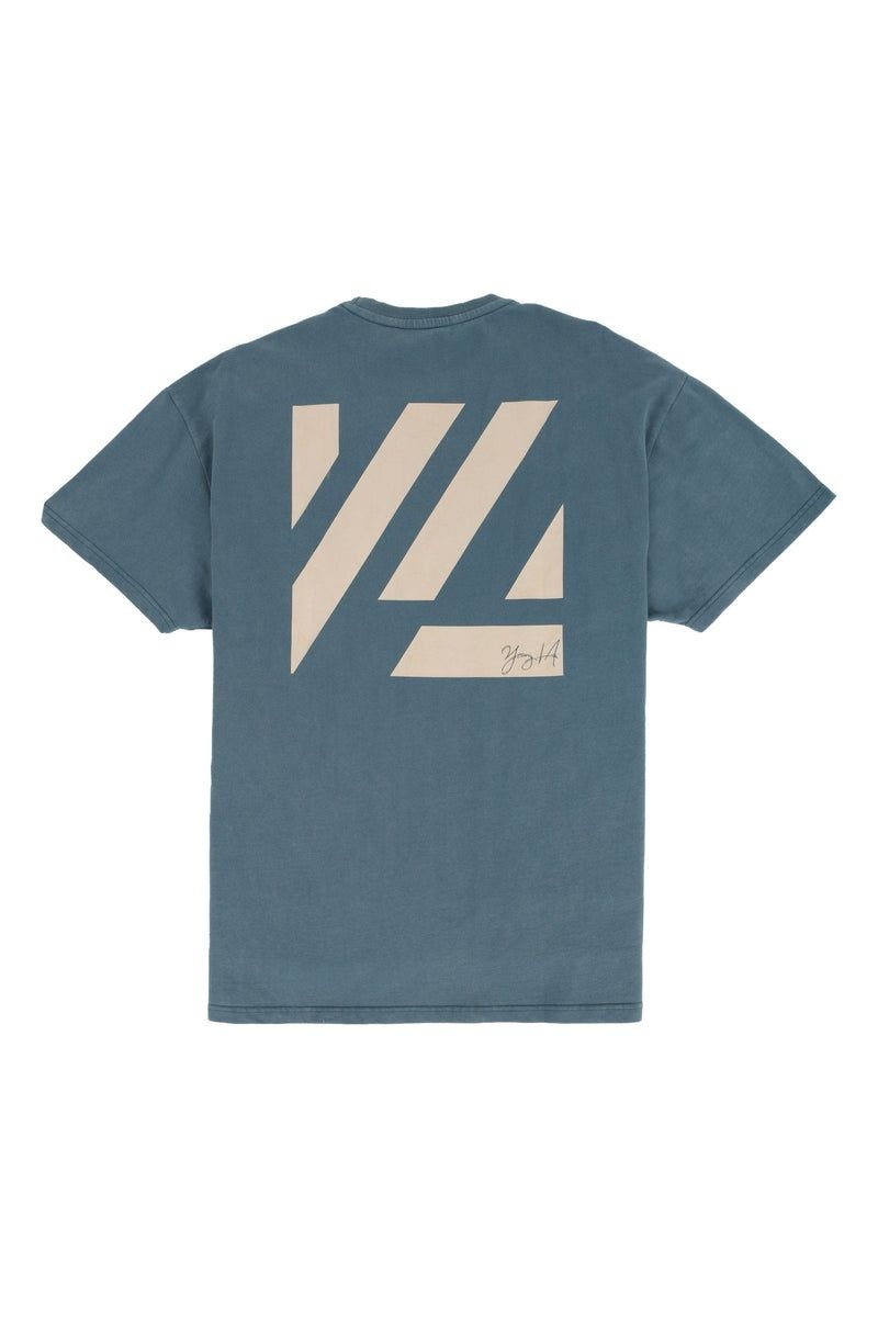 YoungLA 413 Oversized Bloc Shirts Teal Washed | FV4120-769