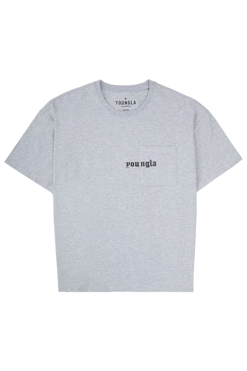 YoungLA 416 Eternal Pocket Shirt Heather Grey | CN5127-064