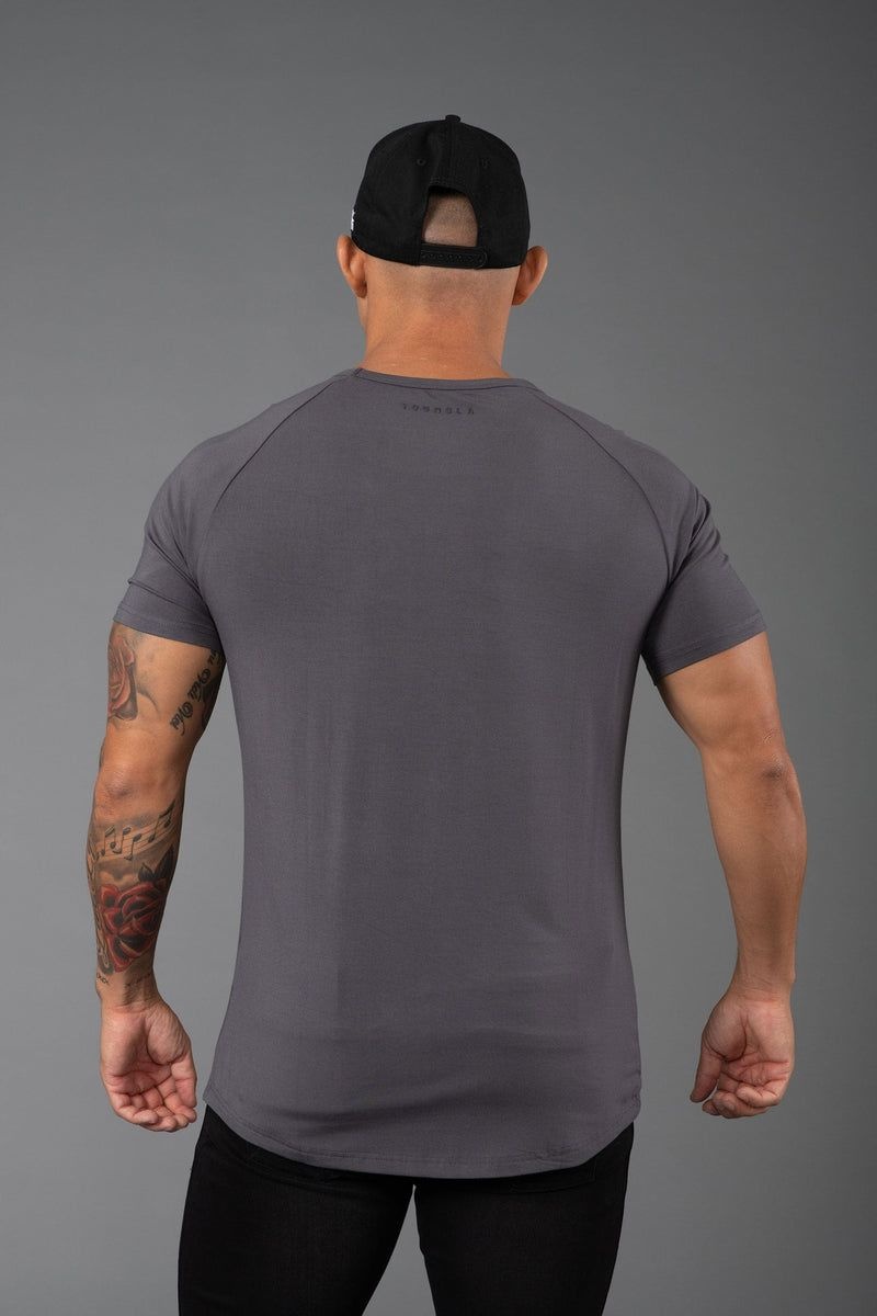 YoungLA 422 Fitted Delt Shirt Black | ZB8231-465