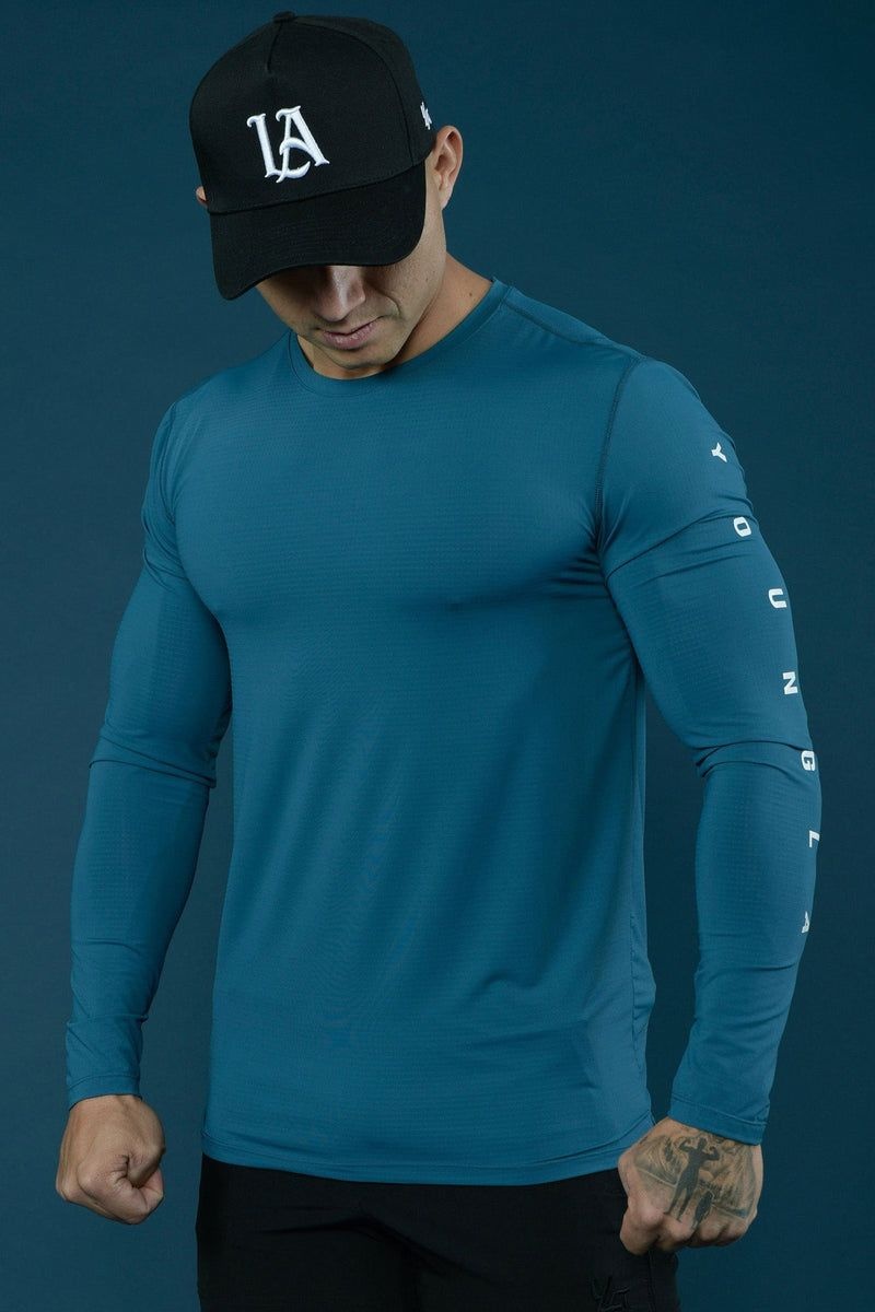 YoungLA 424 Zephyr Compression Long Sleeves Black | EZ1342-905