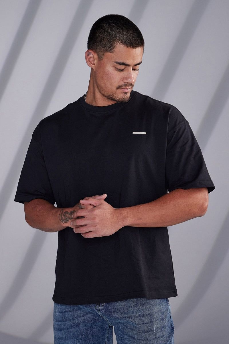 YoungLA 436 Stamped Shirt Black | UY9612-480