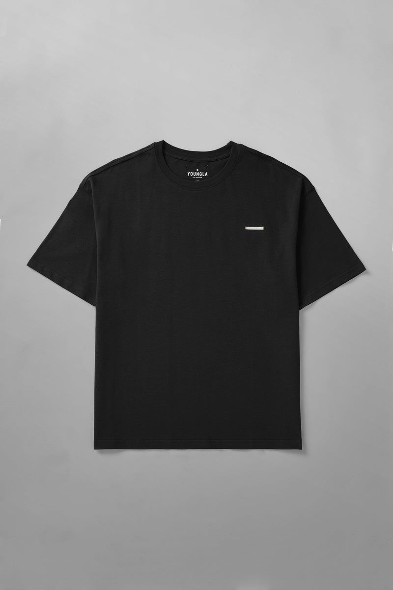 YoungLA 436 Stamped Shirt Black | UY9612-480