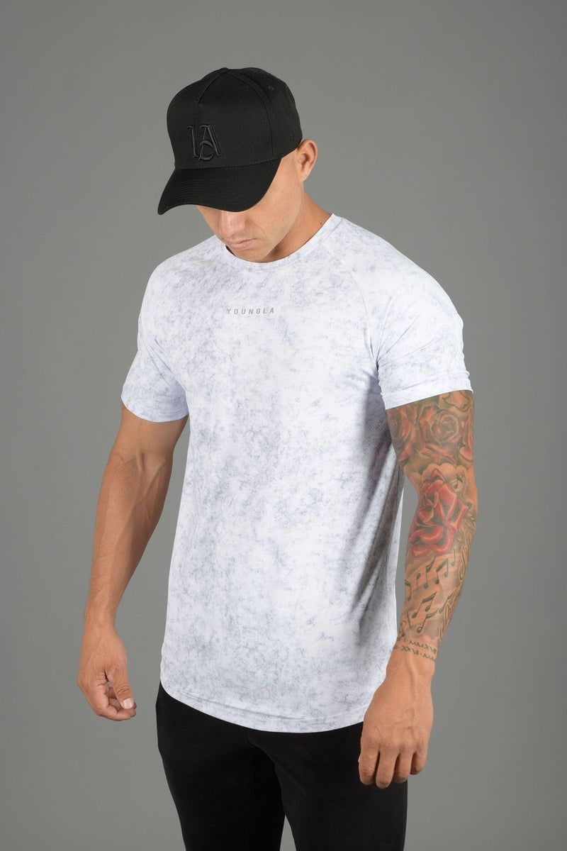 YoungLA 440 Performance Line Short Sleeve Shirts Black | TA7598-460