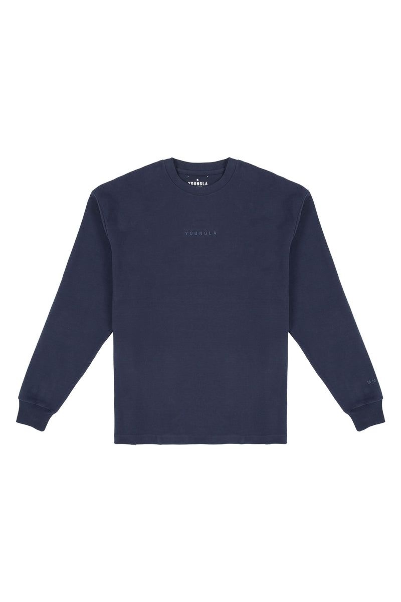 YoungLA 450 Cloud Foam Long Sleeves Navy | PB4085-617