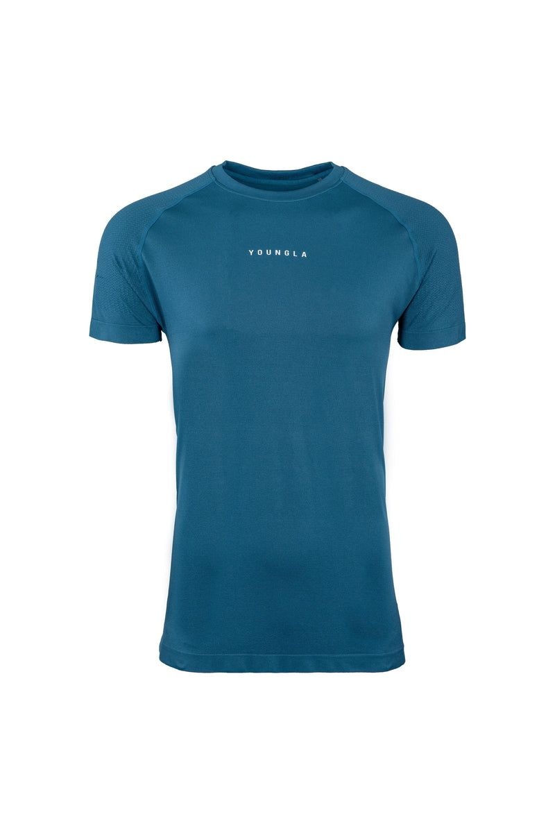 YoungLA 454 New Gen Compression Shirt Teal | RI1460-753