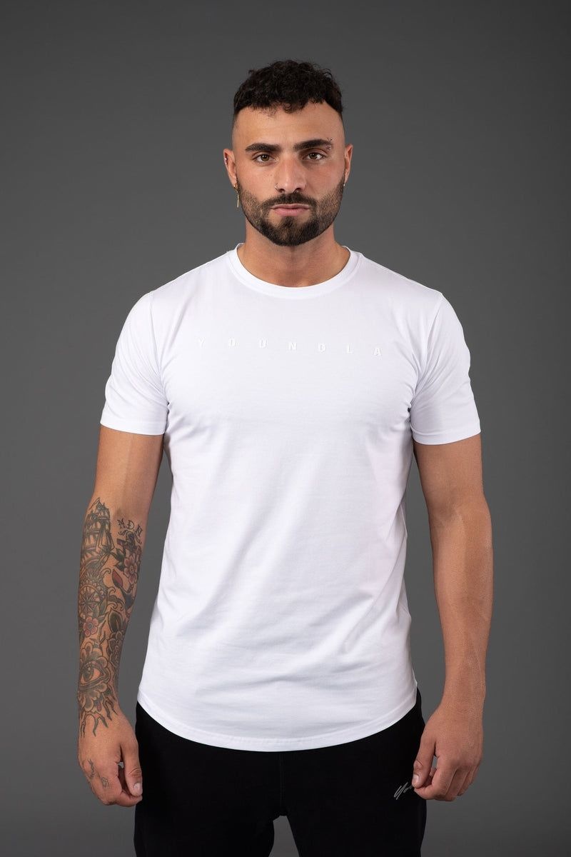 YoungLA 459 Monochrome Fitted Shirt White | DK3967-245