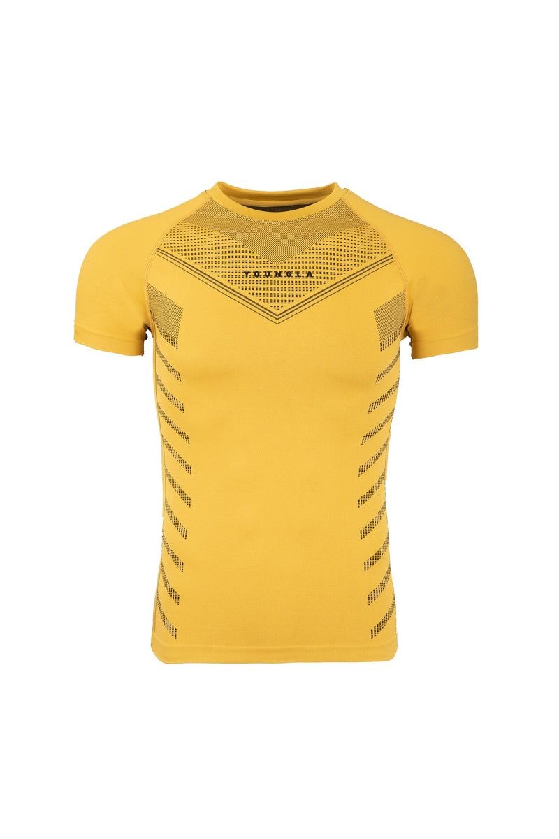 YoungLA 465 Superhero Compression Shirt Yellow | FD7126-830