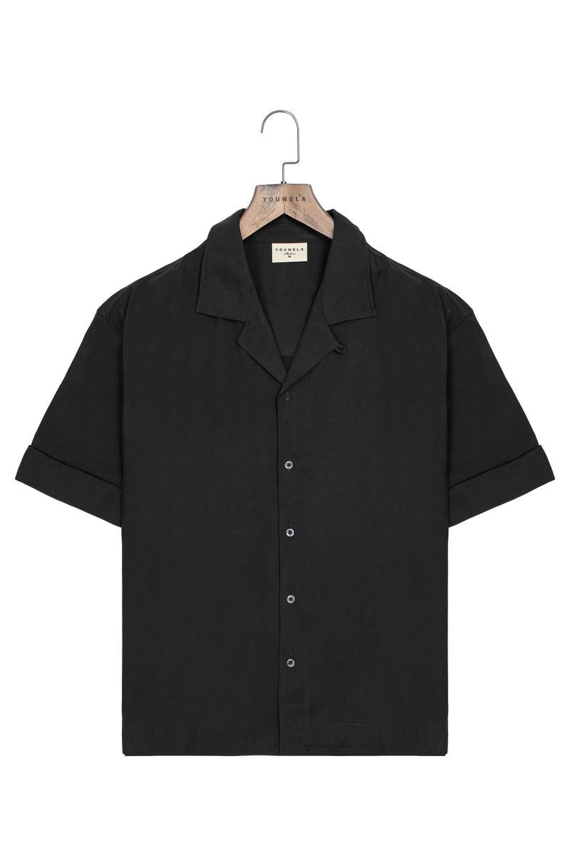 YoungLA 468 Clase Shirts Black | AG2348-197