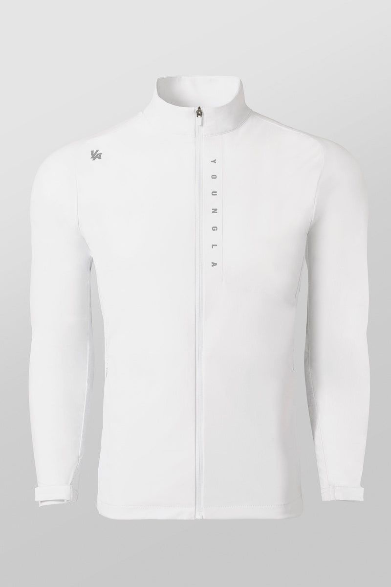 YoungLA 5052 , Morning Run Zip-Up White | QL8172-043