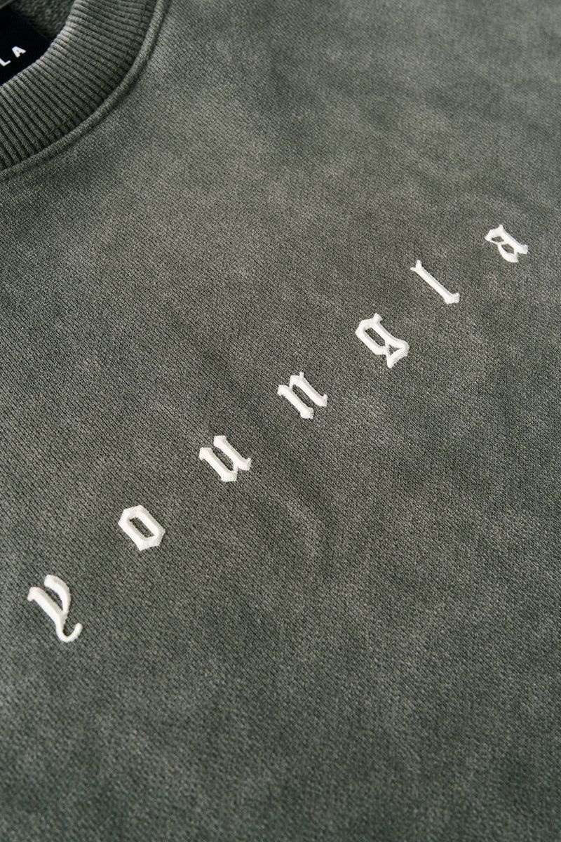 YoungLA 5099 , Love Sets , Crewnecks Black Wash | FV3796-041