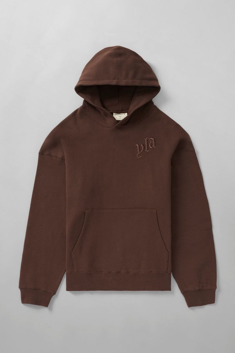 YoungLA 522 , Marshmallow Hoodies Brown | DS3160-472