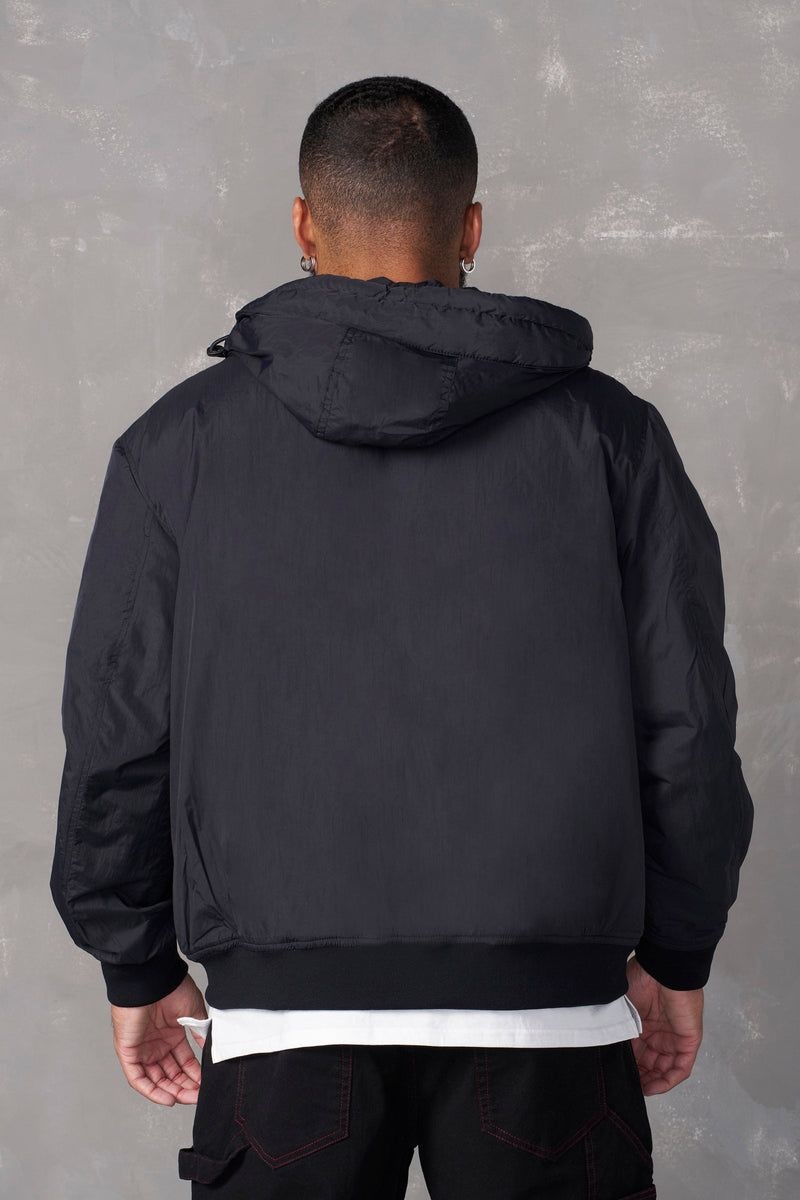 YoungLA 525 , Rain Day Jacket Black | AX1842-360