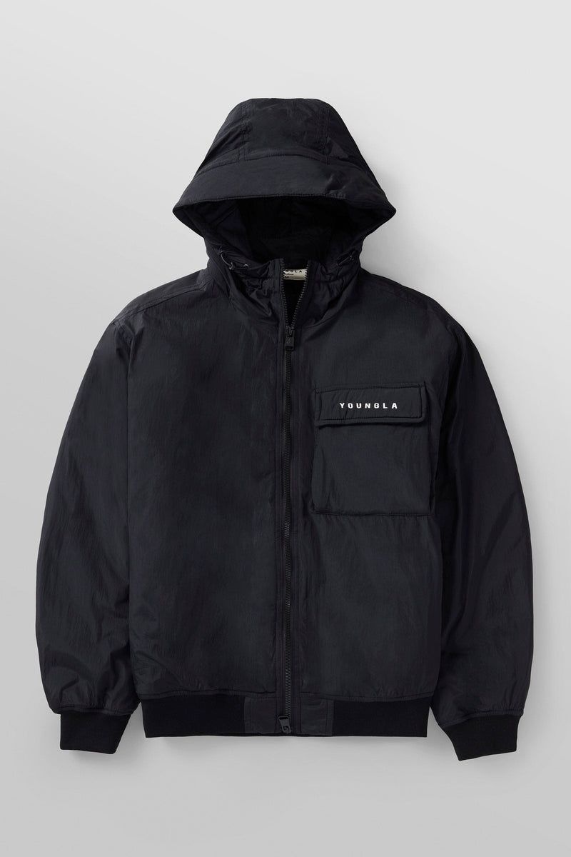 YoungLA 525 , Rain Day Jacket Black | AX1842-360