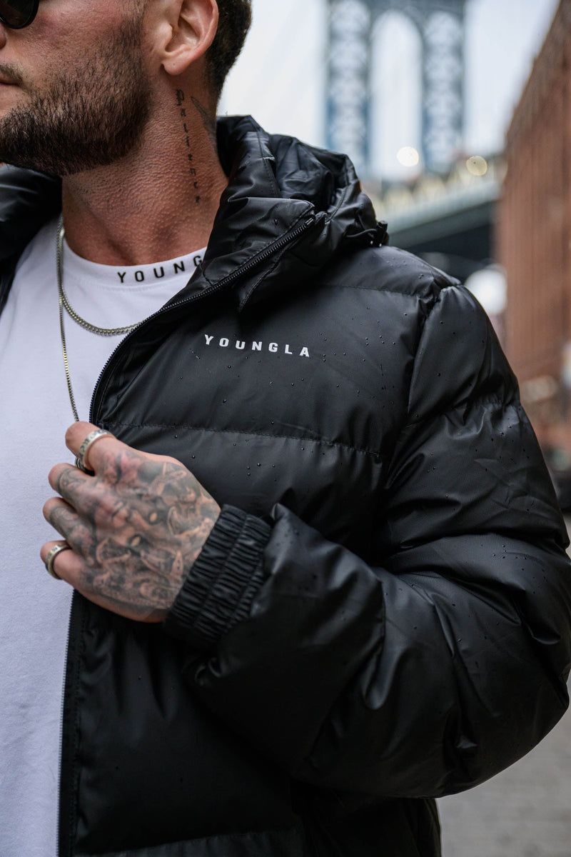 YoungLA 554 Brooklyn Puffer Jacket Black | QO9873-105