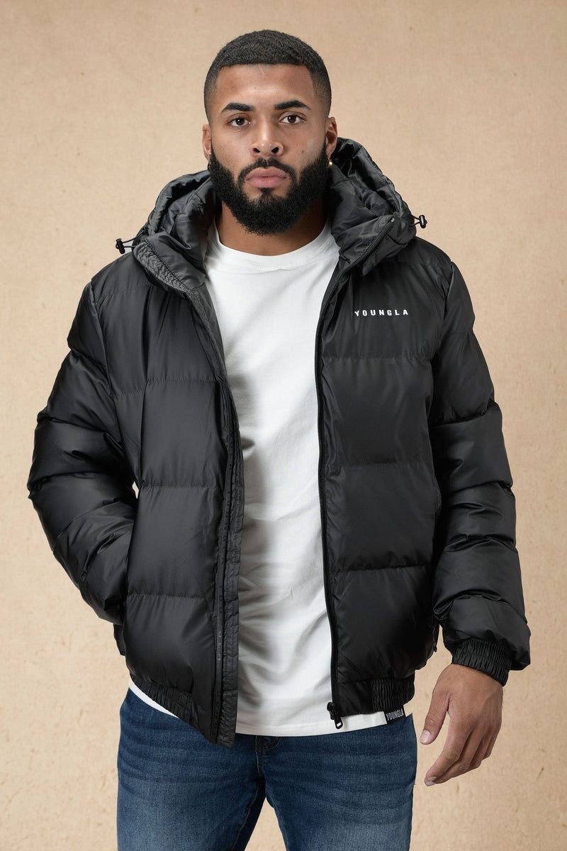 YoungLA 554 Brooklyn Puffer Jacket Black | QO9873-105