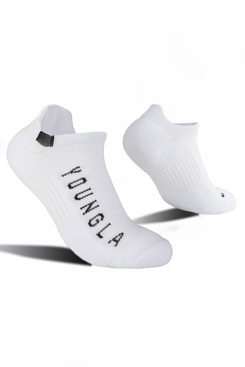 YoungLA 710 Performance Ankle Socks 3-Pack Black | ID6517-403