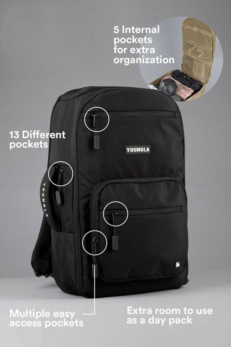 YoungLA 730 Expedition Backpacks Black | JY7082-164