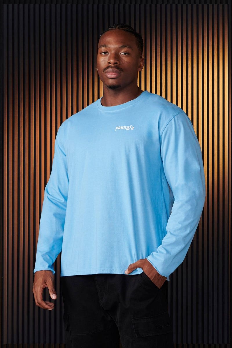 YoungLA 801 , Eternal Longsleeves Carolina Blue | FG9610-235