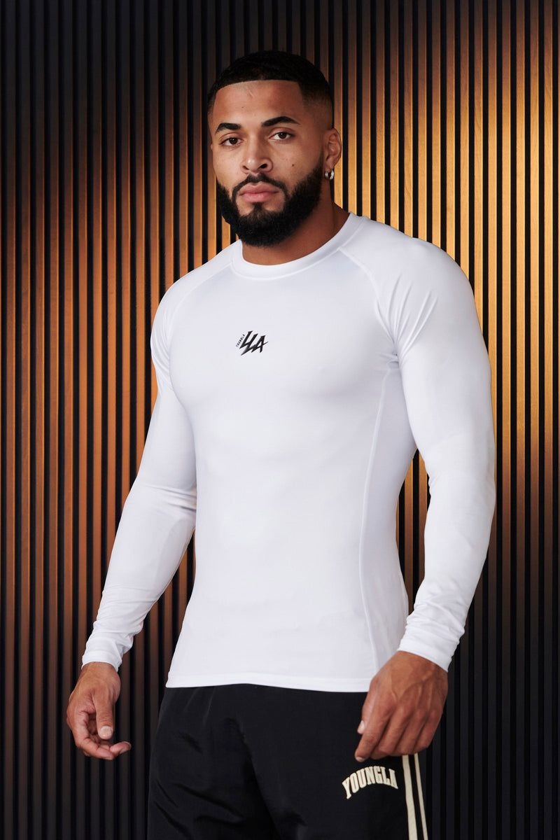 YoungLA 802 , Speed Compression Longsleeves White | GY2753-148