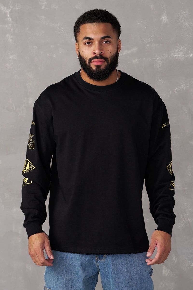 YoungLA 8037 , Excellence Longsleeves Black | UB5410-392