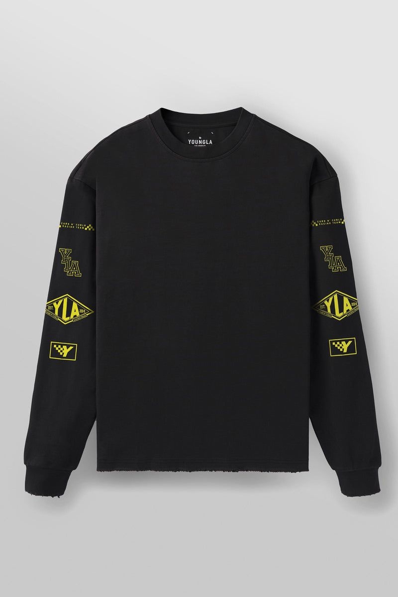 YoungLA 8037 , Excellence Longsleeves Black | UB5410-392