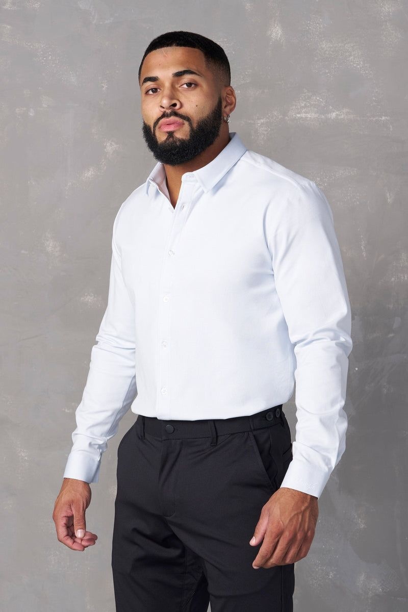 YoungLA 803 , Formal Dress Shirts Sky Blue | NP3519-642