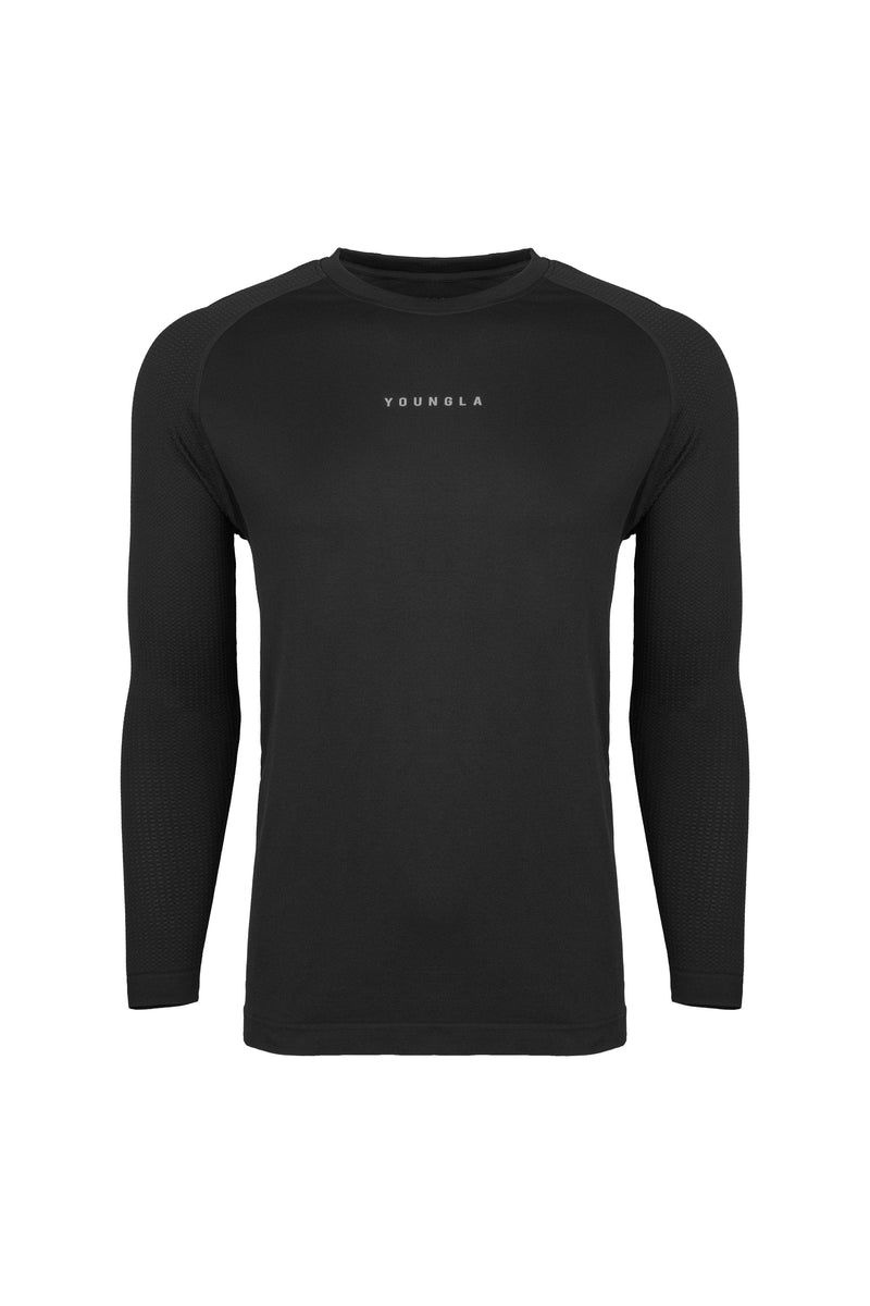 YoungLA 823 New Gen Compression Longsleeves Black | LI5213-408