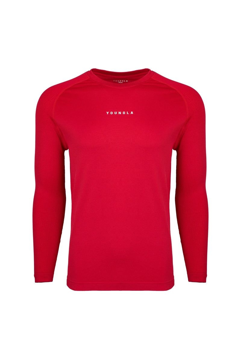 YoungLA 823 New Gen Compression Longsleeves Haute Red | PU7489-053