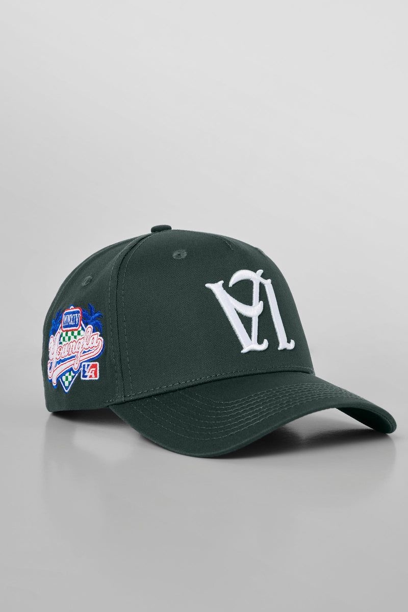 YoungLA 919 , LA Reversed Hats Jungle Green | VK5306-984