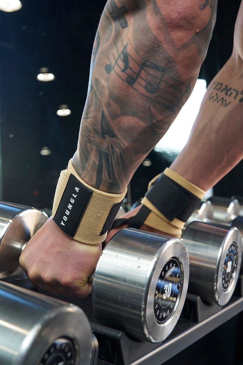 YoungLA 935 , Heavy Duty Wrist Wraps Black | CI4527-130