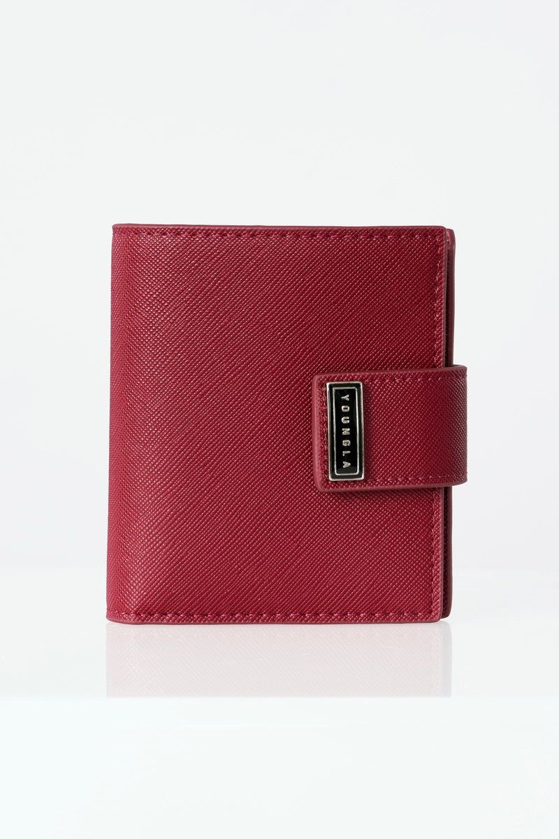 YoungLA 951 , Executive Bifold Wallets Red | QZ1607-845