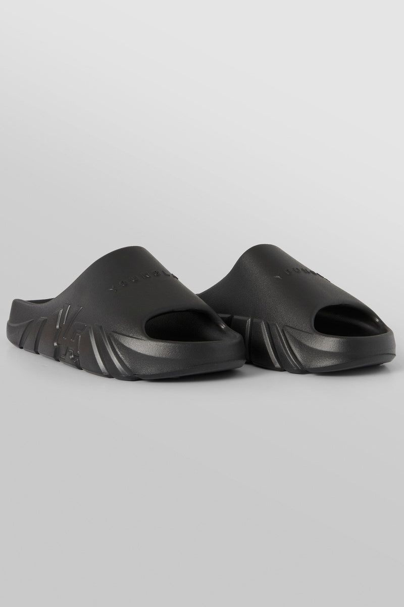 YoungLA 960 , Cloud 9 Slides Black | EH7508-693