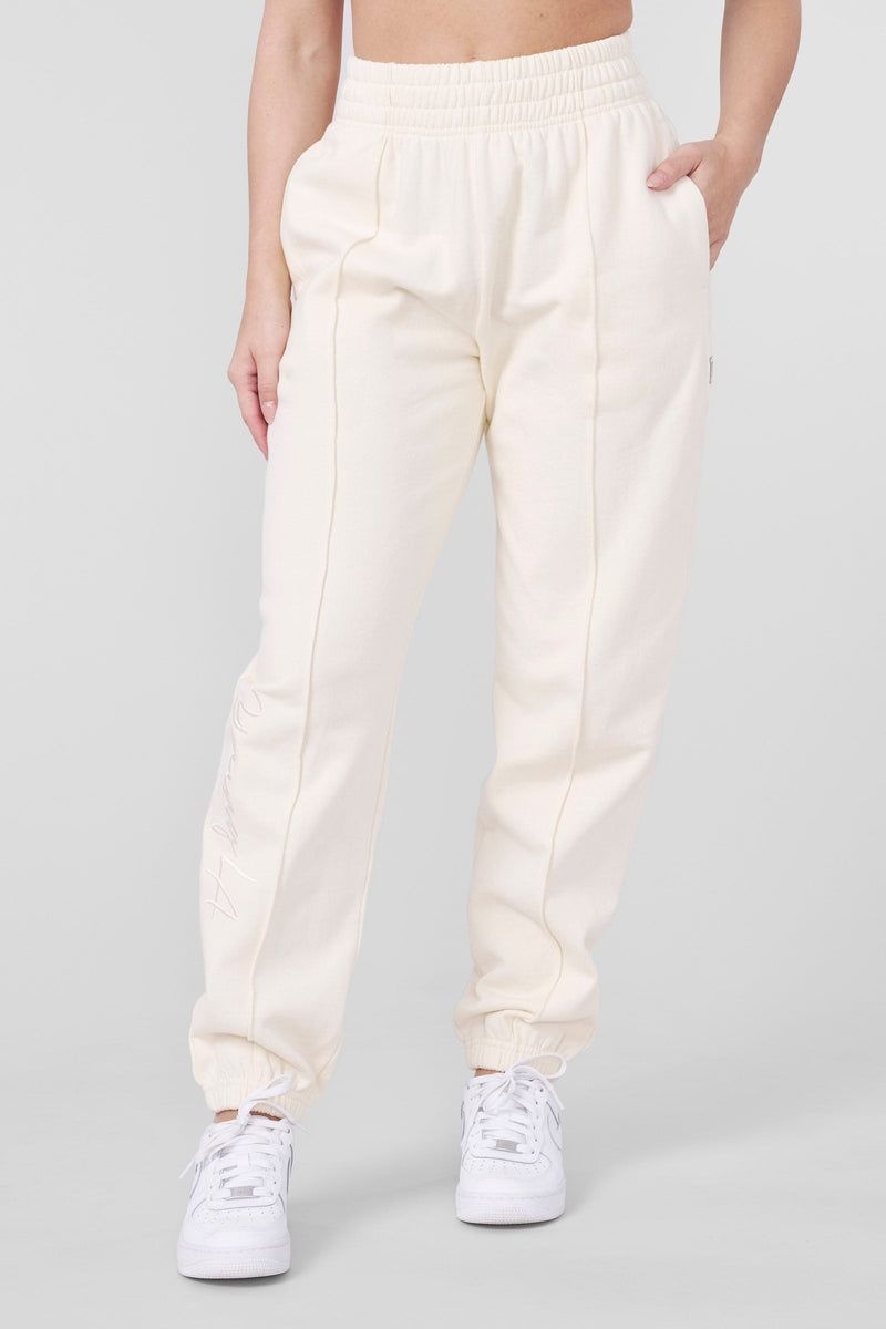 YoungLA W202 , Script Joggers Cream Wash | DQ8402-975