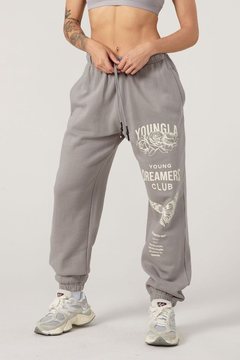 YoungLA W211 Dreamer Joggers Charcoal | VI5294-103