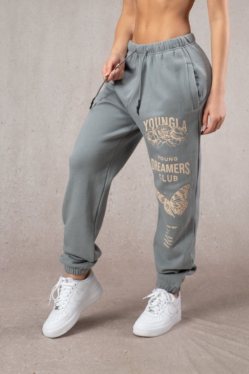 YoungLA W211 Dreamers Joggers Slate | BW4650-198