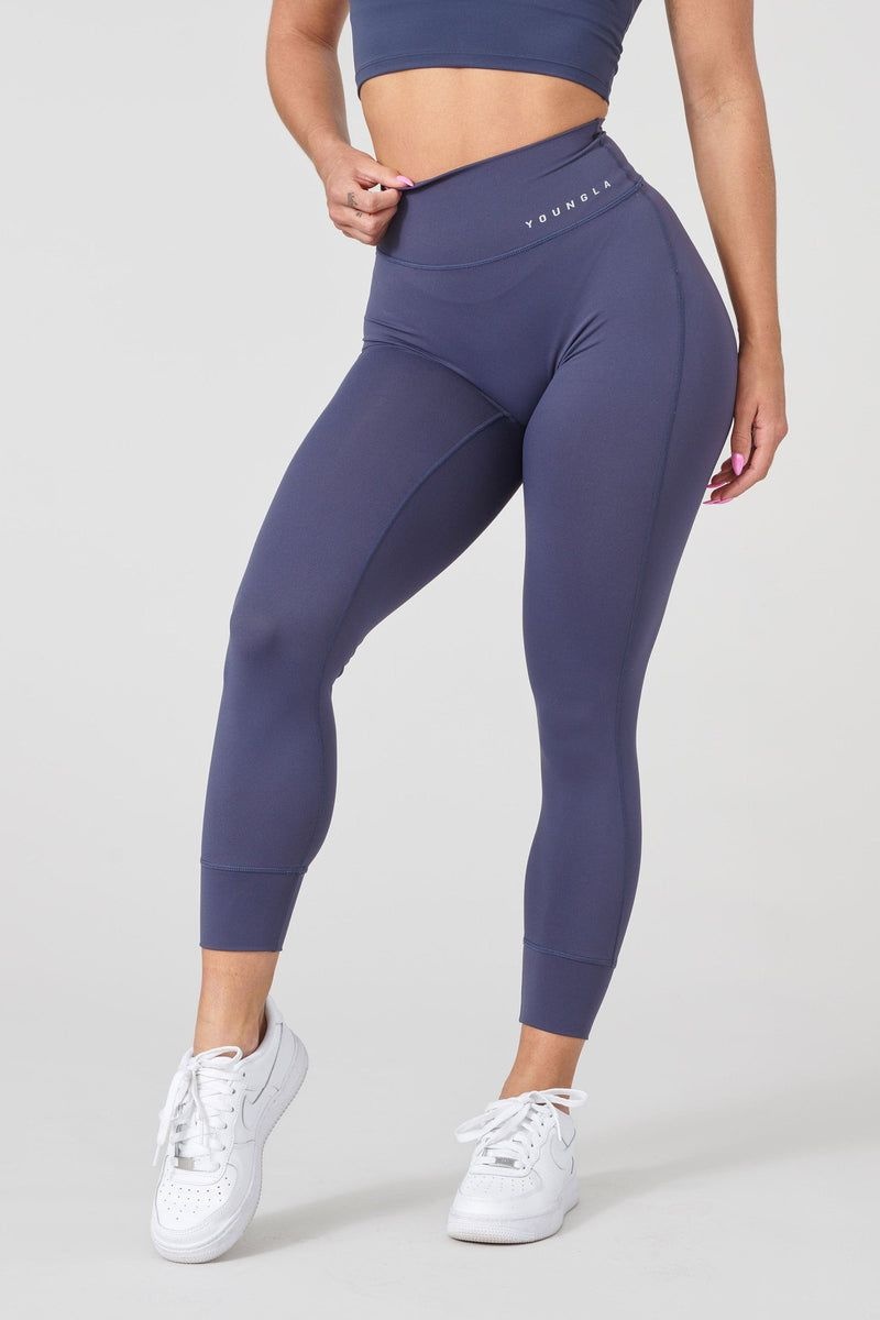 YoungLA W212 Progress Leggings Plum Truffle | GF7829-304