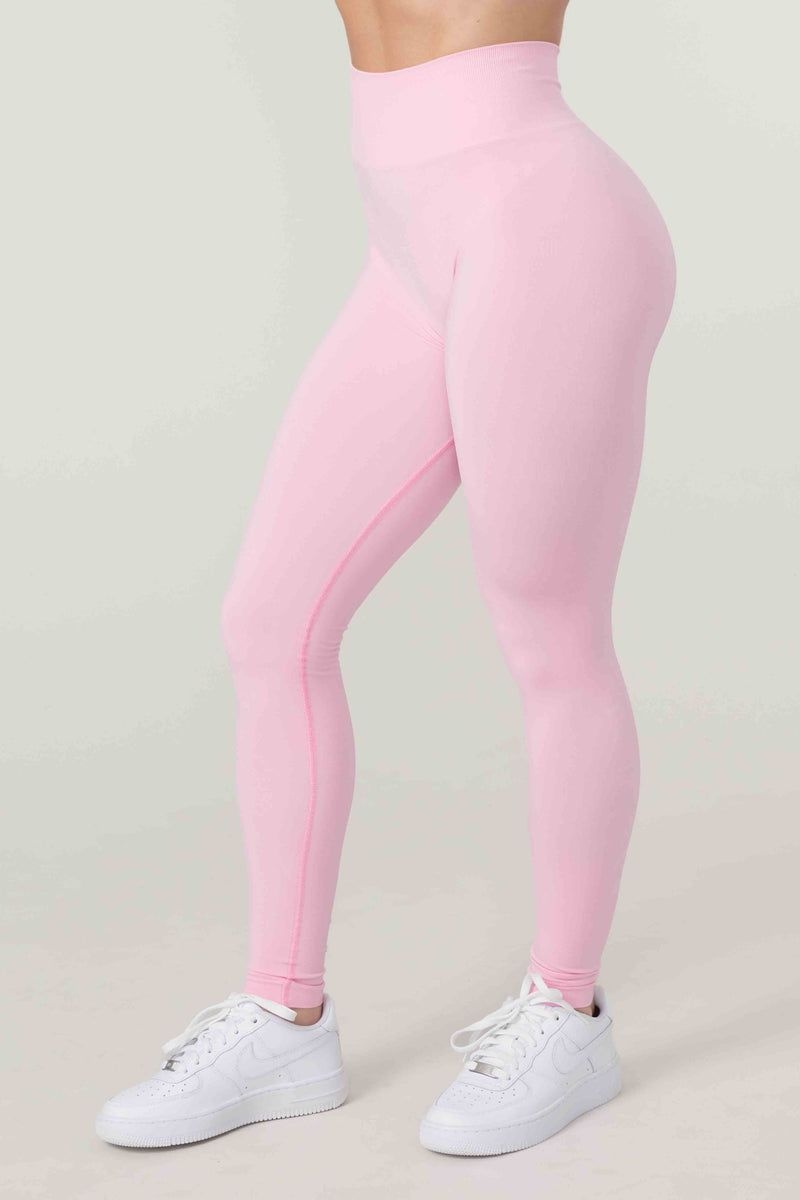 YoungLA W220 , Core Seamless Leggings Pink Punch | EL2537-091