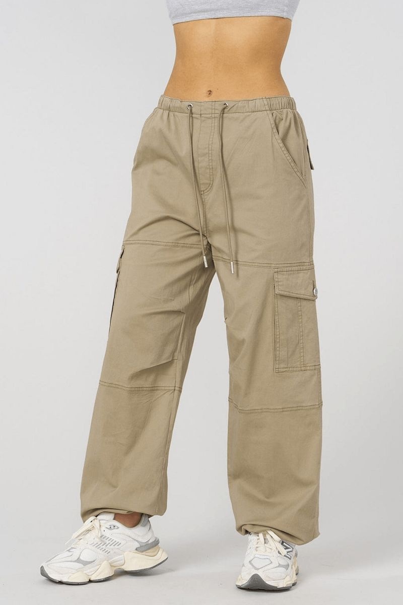 YoungLA W225 Streak Cargos Desert Olive | EF9843-701