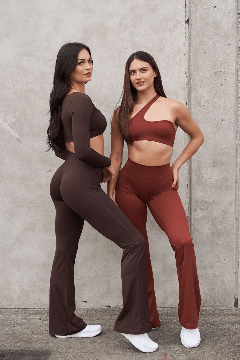 YoungLA W227 , Curve Flare Leggings Bossy | UA8497-603