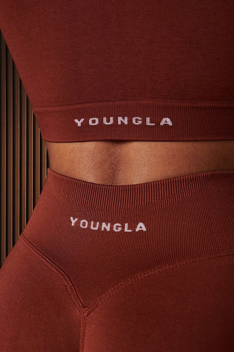 YoungLA W233 , Curve seamless legging Spicy | JB0174-826