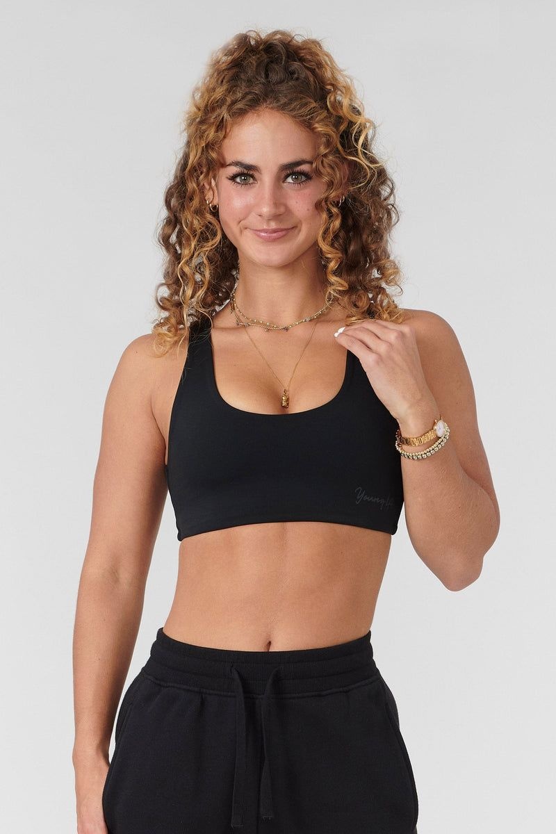 YoungLA W303 Sculpt Bra Black | NF8967-320