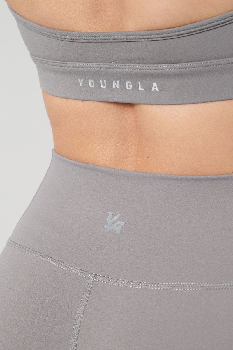 YoungLA W320 Power Backless Sports Bra Plum Truffle | EZ0786-392