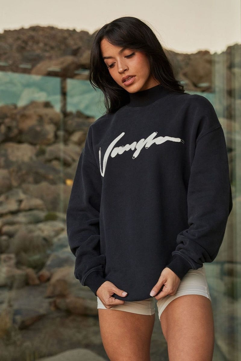 YoungLA W521 , Urban Crewneck Eclipse Wash | QX5780-164