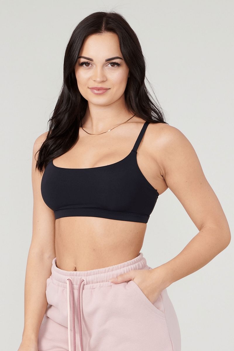 YoungLA W601 Everyday Bra Black | HE2178-364