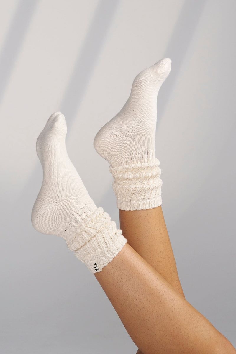 YoungLA W609 , Scrunch Socks 3-Pack Lounge | JB3856-714